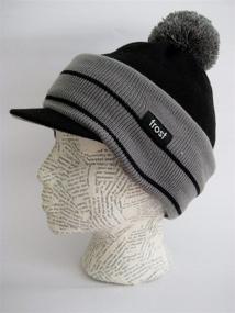 img 1 attached to Frost Hats Winter Balaclava Black Boys' Accessories: Defend Against Cold Weather Confidently!