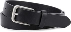 img 4 attached to 👗 Stylish Leather Belts for Women: Fashionable Accessories in Various Sizes".