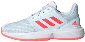 img 2 attached to 🎾 adidas Courtjam X Unisex-Child Tennis Shoe