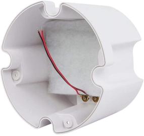 img 3 attached to Monoprice ABS Back Enclosure (Pair) for PID 4103, 6 1/234; Ceiling Speaker White - Enhanced Acoustic Performance and Easy Installation