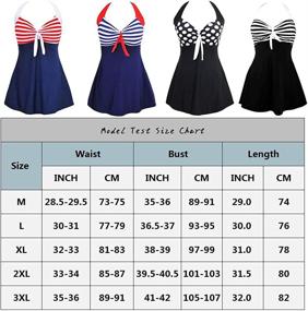 img 1 attached to Swimsuits Training Athletic Swimwear Bathing Sports & Fitness