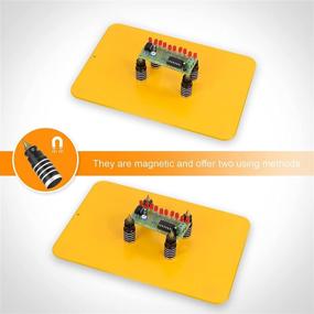 img 2 attached to 🔍 Magnetic NAKOOS Soldering Magnifying Electronics: Enhance Precision and Efficiency