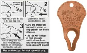 img 3 attached to The Original Tick Key: Portable, Safe, and Highly Effective Tick Removal Tool - Copper Penny