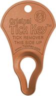 the original tick key: portable, safe, and highly effective tick removal tool - copper penny logo