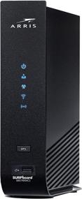 img 2 attached to ➰ ARRIS SURFboard SBG7400AC2 DOCSIS 3.0 Cable Modem & AC2350 Dual-Band Wi-Fi Router - Cox, Spectrum, Xfinity Compatible (Black)
