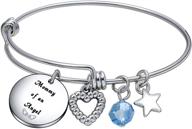 🌸 de&amp;ai miscarriage awareness bracelet: a meaningful keepsake gift for loss of baby, sympathy jewelry logo