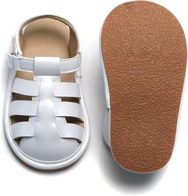 img 3 attached to 👟 Sandals for Boys - Bear Mall Leather Walking Shoes