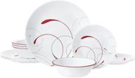 🍽️ stylishly durable corelle splendor 12-piece dinnerware set логотип