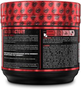 img 2 attached to 🏋️ Enhance Performance: NITROSURGE Shred Pre Workout Supplement – Boost Energy, Gain Strength, Heighten Focus, Amplify Pumps – Nitric Oxide Booster & PreWorkout Powder – 30Sv, Fruit Punch