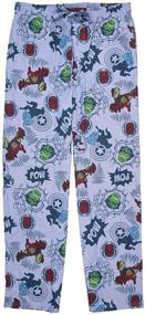 img 3 attached to Sleep Pants 🦸 with Marvel Superheroes Comics
