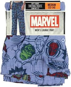 img 1 attached to Sleep Pants 🦸 with Marvel Superheroes Comics