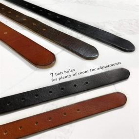 img 2 attached to BS 100 Womens Vintage Style Leather Men's Accessories and Belts