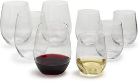 img 2 attached to Riedel Chardonnay Cabernet Stemless Glasses