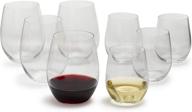 riedel chardonnay cabernet stemless glasses логотип