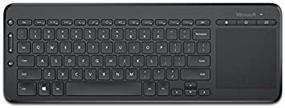 img 2 attached to Microsoft N9Z-00003 Wireless All-in-One Media Keyboard - Canadian French (QWERTY)