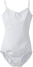 img 2 attached to 👗 Capezio Little Classics Camisole Leotard: Active Girls' Clothing
