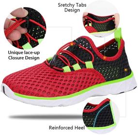 img 3 attached to 👟 STQ Water Sneakers: Trendy and Functional Little Girls' Summer Shoes