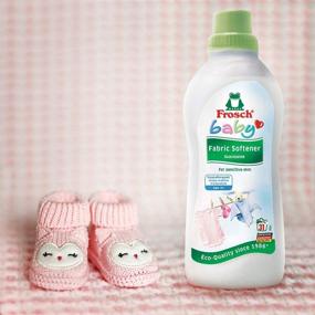 img 3 attached to 👶Frosch Baby жидкий кондиционер для белья: Долговременная мягкость для нежной детской одежды - 750мл, набор из 2