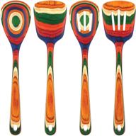 🍳 baltique marrakesh collection 4 piece cooking utensil set: nonstick safe and efficient логотип