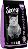 🐱 skoon all-natural cat litter - lightweight, non-clumping, low-maintenance, eco-friendly - absorbs, locks & seals liquids for optimal odor control. natural lavender-scented logo