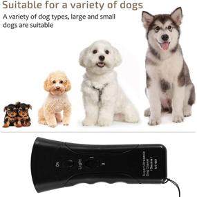 img 3 attached to ODOMY Ultrasonic Dog Bark Control Device - Handheld Deterrent, Training Silencer 🐕 with LED Light, Outdoor Electronic Pet Gentle Repellent Control Trainer to Stop Barking