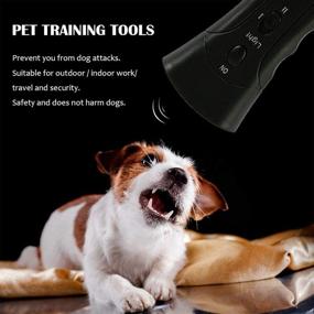 img 1 attached to ODOMY Ultrasonic Dog Bark Control Device - Handheld Deterrent, Training Silencer 🐕 with LED Light, Outdoor Electronic Pet Gentle Repellent Control Trainer to Stop Barking