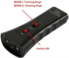 img 2 attached to ODOMY Ultrasonic Dog Bark Control Device - Handheld Deterrent, Training Silencer 🐕 with LED Light, Outdoor Electronic Pet Gentle Repellent Control Trainer to Stop Barking