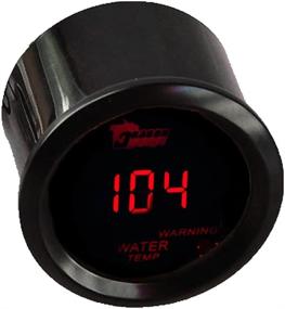 img 2 attached to 🚗 ESUPPORT Car 2'' 52mm Digital Water Temp Gauge Red LED Fahrenheit F: Accurate Temperature Readings On-the-Go