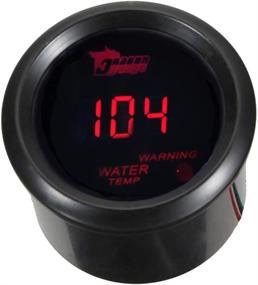 img 4 attached to 🚗 ESUPPORT Car 2'' 52mm Digital Water Temp Gauge Red LED Fahrenheit F: Accurate Temperature Readings On-the-Go