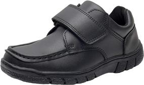 img 4 attached to 👞 Comfortable Ahannie Boys Soft School Uniform Shoes: Oxford Dress Shoe for Kids (Toddler/Little Kid/Big Kid)