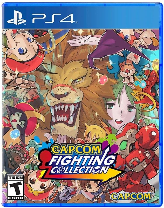 capcom fighting collection playstation 4 로고