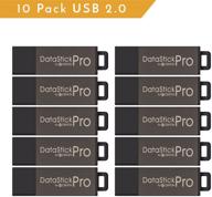 кентон dsp8gb10pk multipack datastick pro usb 2.0 флешки (серый) - набор 10 штук по 8 гб логотип