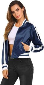 img 1 attached to 👚 Zeagoo Women's Classic Striped Fashion Collection: Trendy Clothing, Coats, Jackets & Vests