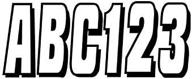 hardline siblk320 silver marine lettering logo