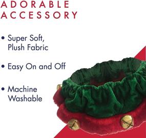 img 3 attached to 🎅 Huxley & Kent Ruff Scrunchy: Elf-themed Pet Neckwear - Cute, Comfortable, Durable, and Fun for Dogs/Cats