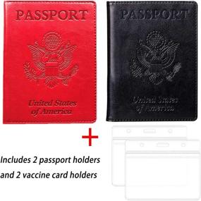 img 2 attached to Redify Passport Vaccine Documents Protector