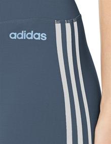 img 1 attached to 👖 adidas Women's Designed 2 Move 3-Stripes High-Rise Long Tights: Comfortable & Stylish Workout Leggings