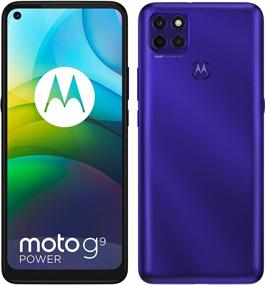 img 4 attached to 📱 Motorola Moto G9 Power Dual-SIM Android Smartphone, 4G LTE, International Version (Non-US Warranty), 128GB ROM + 4GB RAM, Electric Violet - Unlocked GSM