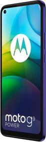 img 1 attached to 📱 Motorola Moto G9 Power Dual-SIM Android Smartphone, 4G LTE, International Version (Non-US Warranty), 128GB ROM + 4GB RAM, Electric Violet - Unlocked GSM