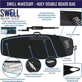 img 1 attached to Huey Double Wakesurf Board Travel