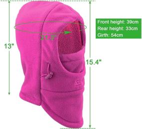 img 3 attached to 🧒 AMYIPO Kids' Windproof Weather Balaclava - Boys' Accessory for Ultimate Protection