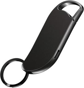 img 4 attached to 🎙️ Vandlion 64GB Keychain Voice Recorder with Triple Noise Reduction - Perfect for Lectures, Interviews, Meetings, and More!