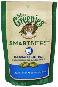 img 3 attached to 🐱 Умные корма для кошек Smartbite Hairball Control с тунцом от Greenies
