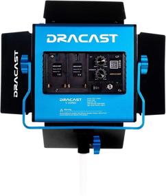 img 2 attached to 💡 Dracast S-Series LED500 Bi-Color w/NP-F Battery Plates (DRSP500BN) - Blue: Powerful Lighting Solution for Versatile Illumination