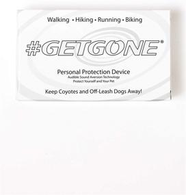 img 1 attached to 🔊 #GETGONE Портативная сигнализация для личной безопасности - патентованное звуковое устройство для личной защиты - сохраняйте безопасность себя, своего питомца и своей семьи на открытом воздухе. - Мощный патентованный звук отпугивает нежелательные приближения.