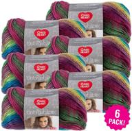 unforgettable yarn: red heart stained glass boutique - 6/pk (6 pack) logo