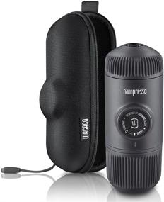 img 4 attached to ☕ WACACO Nanopresso Portable Espresso Maker: Upgraded Travel Coffee Maker with Protective Case, 18 Bar Pressure, Manual Operation