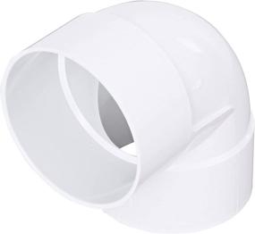 img 2 attached to 🚰 NDS 6P02 PVC 90-Degree Elbow Solvent Weld Fitting, 6-Inch, White - Reliable Plumbing Component for Seamless Installations