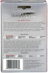 img 3 attached to 💎 Connoisseurs Silver Wipes: Efficient Cleaning for Silverware & Jewelry - 10 Count