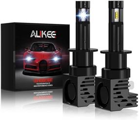 img 4 attached to 💡 Aukee H1 LED Bulb 12000 Lumens 6000K 60 Watts Super Bright All-in-One Headlight Conversion Kit